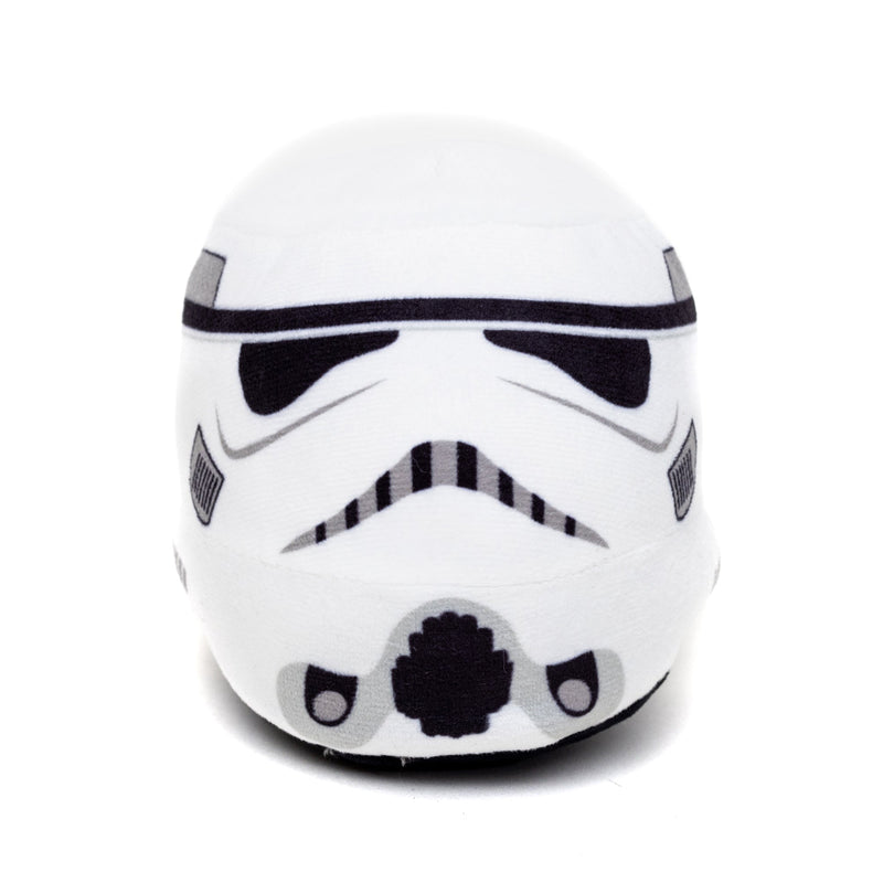 Dog Toy Squeaker Plush - Stormtrooper Helmet White 
