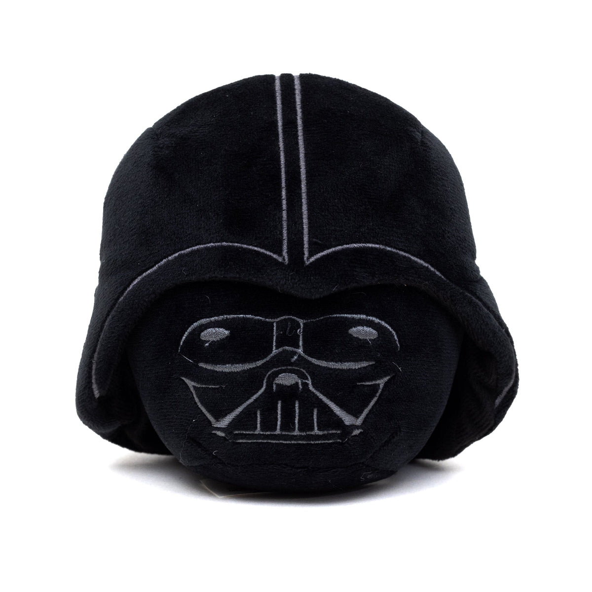 Dog Toy Squeaker Plush - Darth Vader Helmet Black 