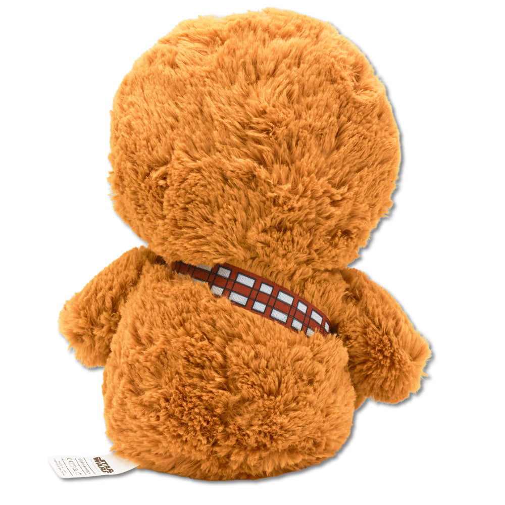 Dog Toy Squeaker Plush - Star Wars Chibi Chewbacca Sitting Pose | HT Animal Supply