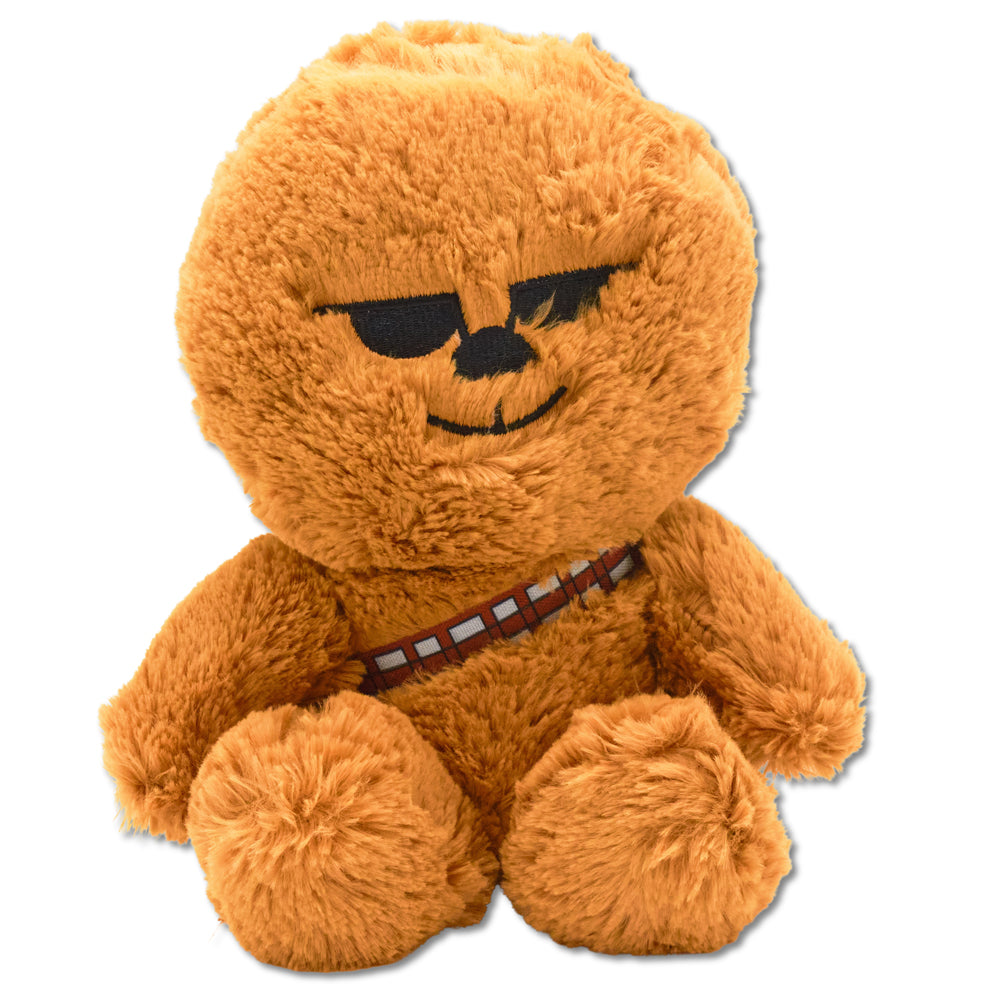 Dog Toy Squeaker Plush - Star Wars Chibi Chewbacca Sitting Pose | HT Animal Supply