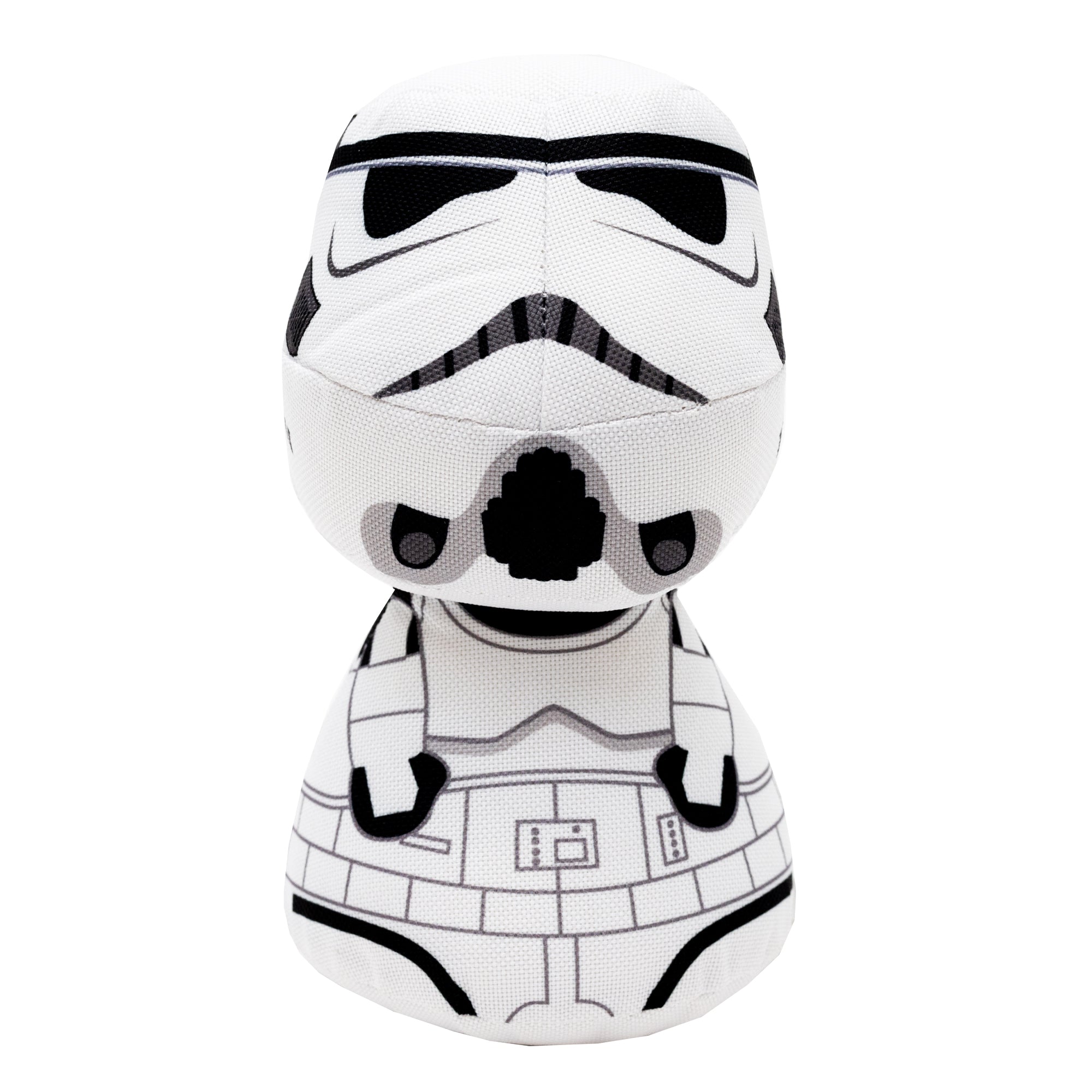 Dog Toy Squeaker Plush - Star Wars Stormtrooper Big Head Pose