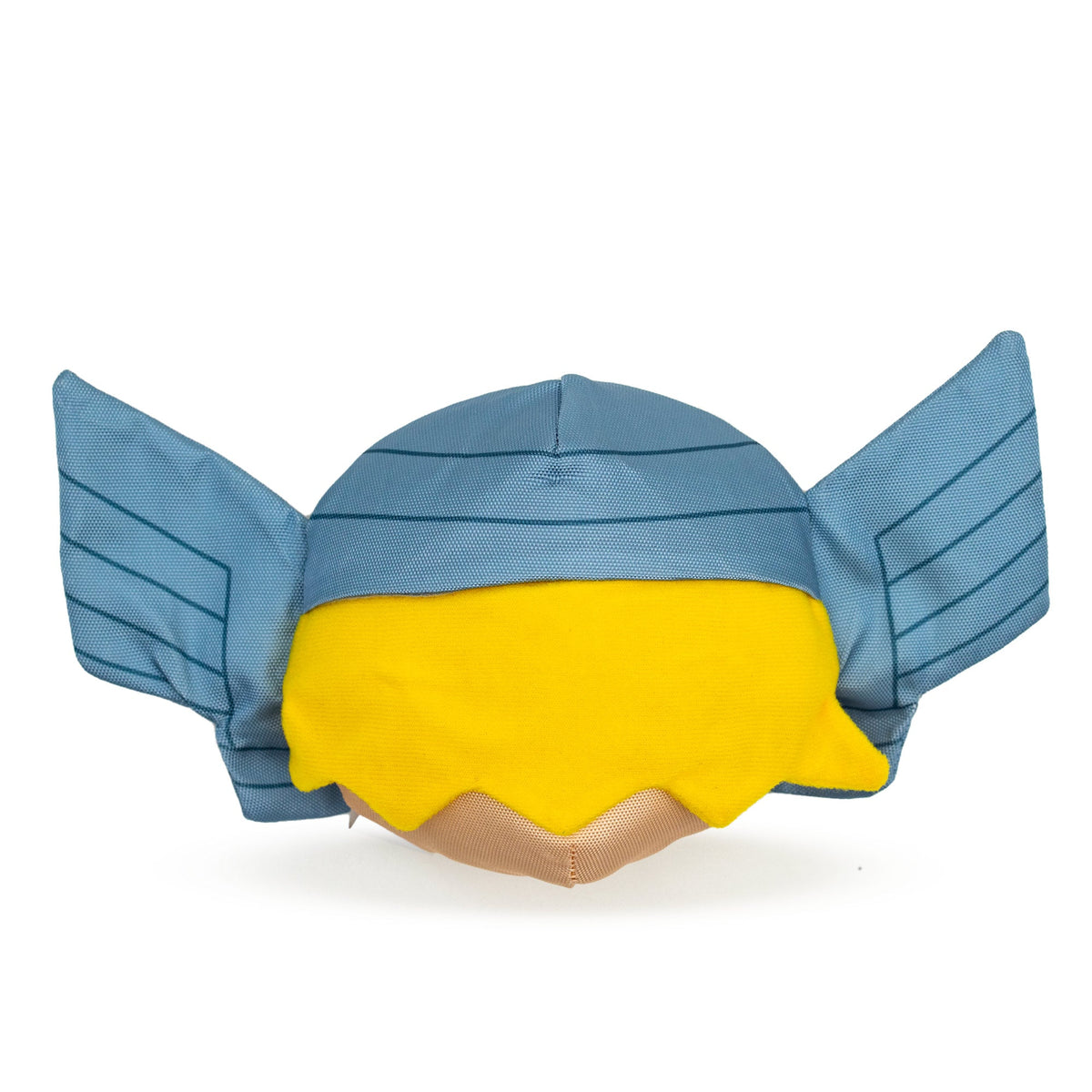 Dog Toy Squeaker Plush - Thor Smiling Face Round 