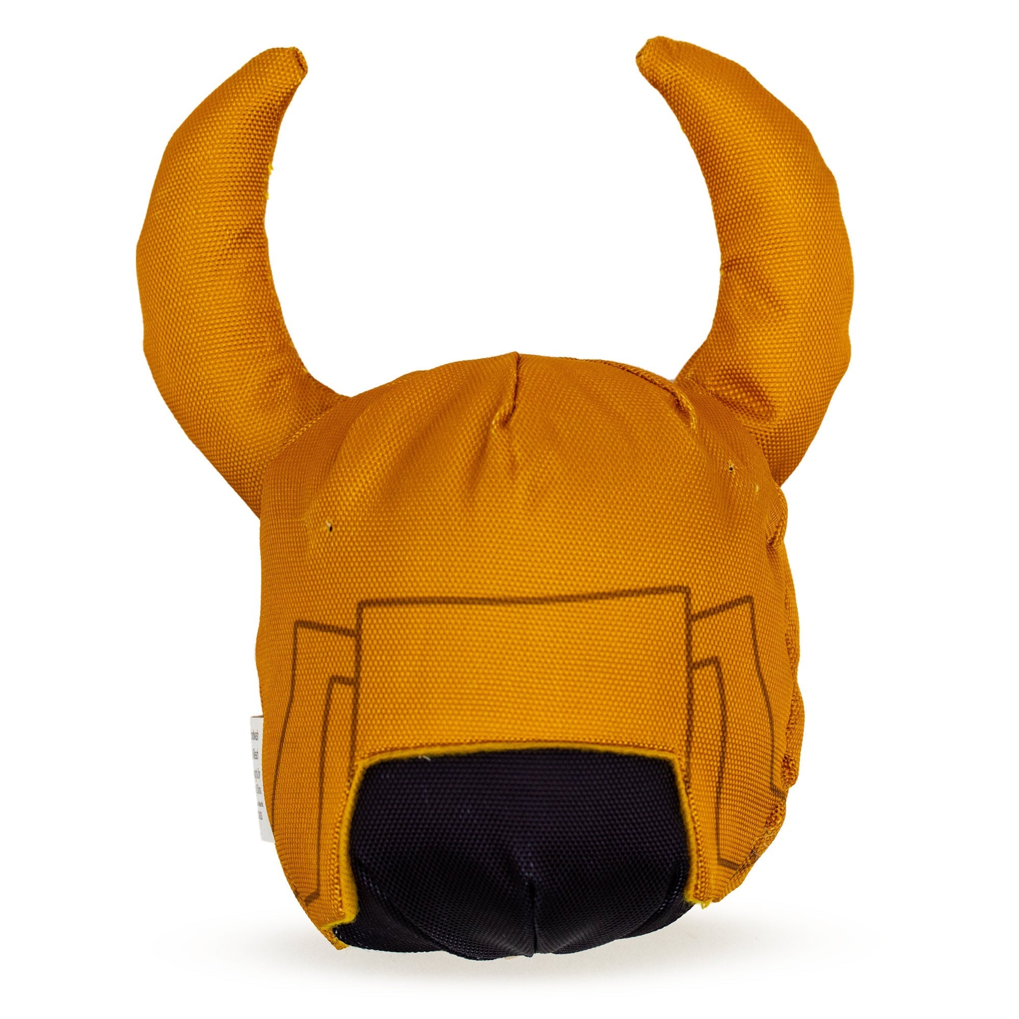 Dog Toy Squeaker Plush - Loki Smirking Face Round 