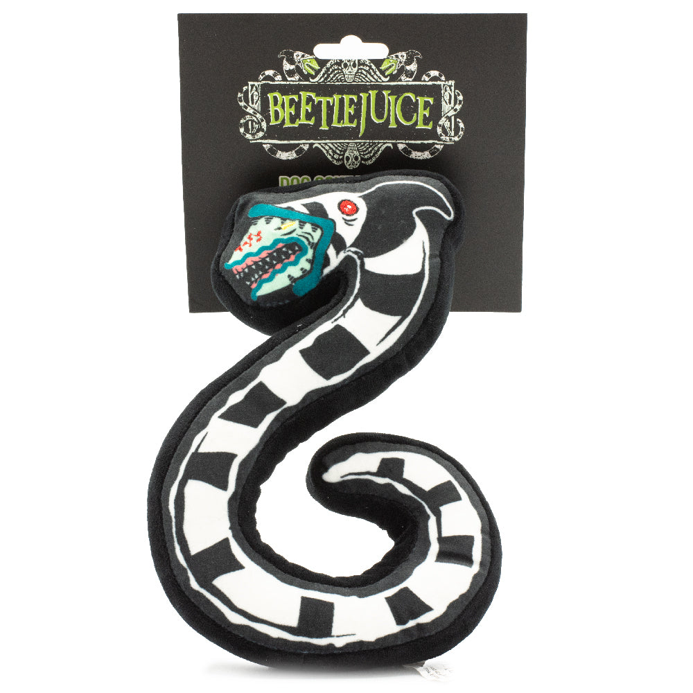 Dog Toy Squeaker Plush - Beetlejuice Sandworm 