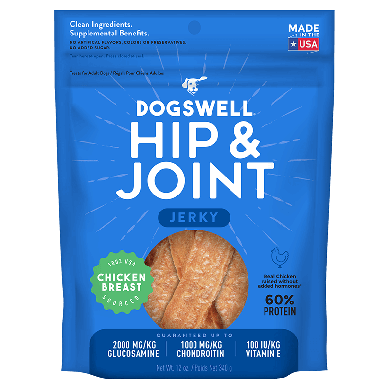 Dogswell Hip & Joint Jerky Treats, Chicken Breast (24oz)