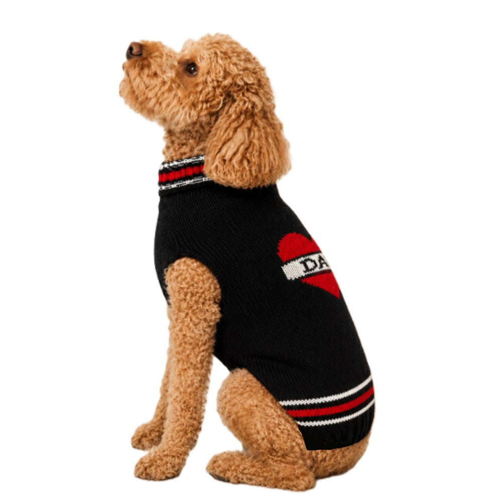 Chilly Dog Dad Wool Dog Sweater