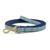 Up Country Dahlia Darling Small Breed Dog Leash Made in USA