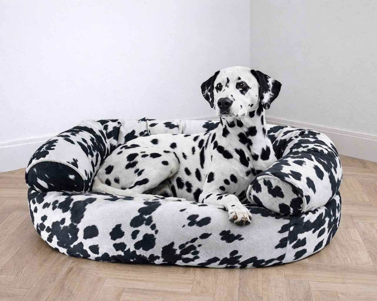 Bowsers Double Donut Calming Dog Bed - Luxury Orthopedic Sofa Bed
