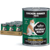 Daves Naturally Healthy Chicken Dinner Pat Wet Cat Food (12.5oz)