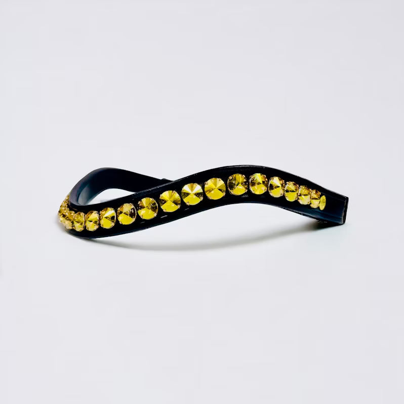 Delight Browband - Metallic Sunshine