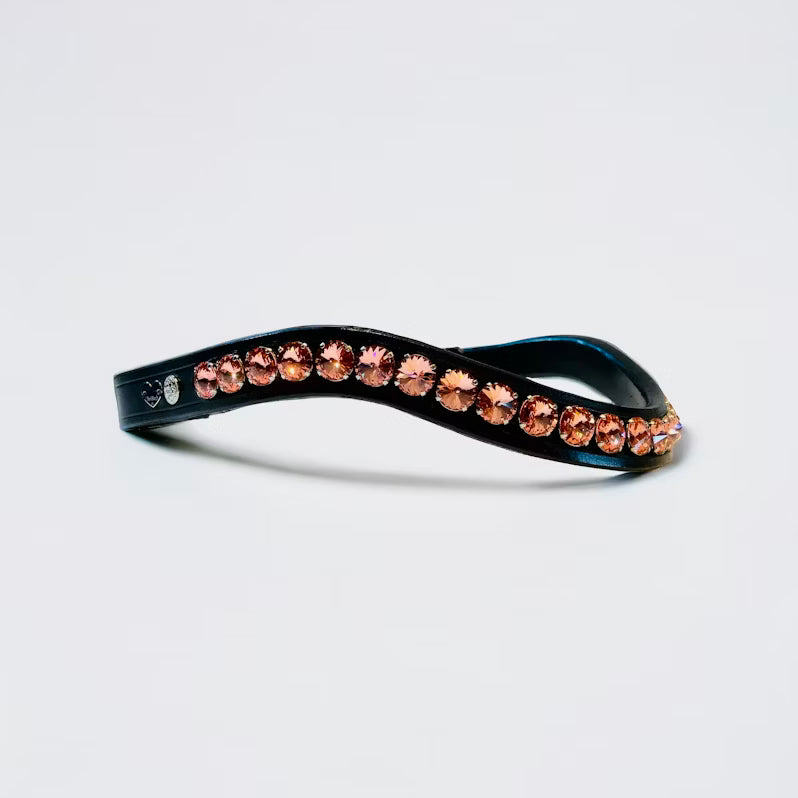 Delight Browband - Rose Peach