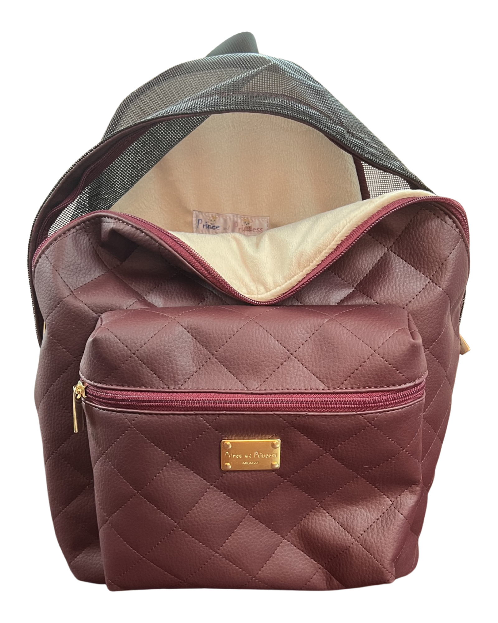 Backpack Dog Carrier - Bordeaux