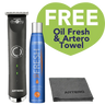 Divinity Cordless Hair Trimmer with Free Oil Fresh and Towel by Artero