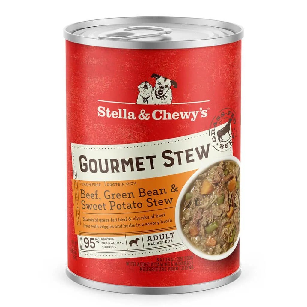 Stella & Chewy’s Gourmet Stew Beef Dog Food (12.5oz)