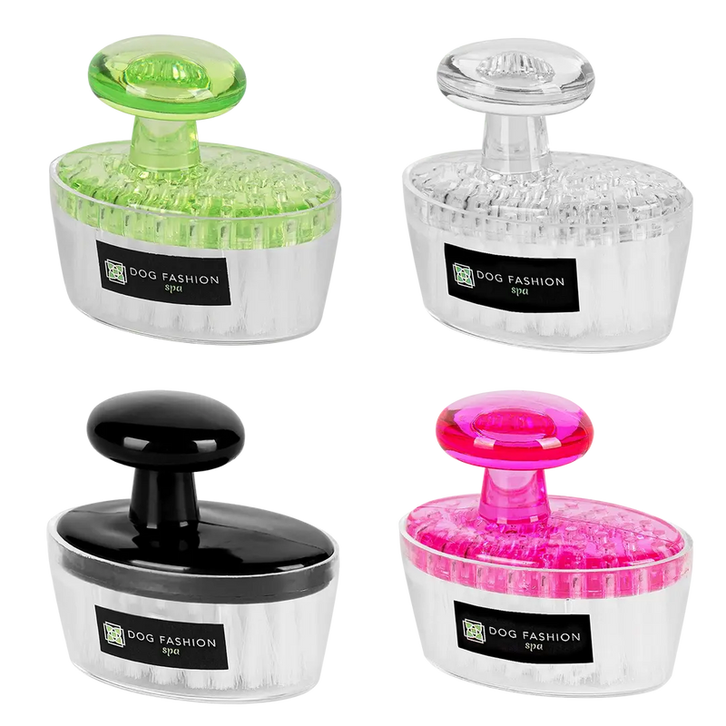 Set of 4 Face and Paw Brush by Dog Fashion Spa