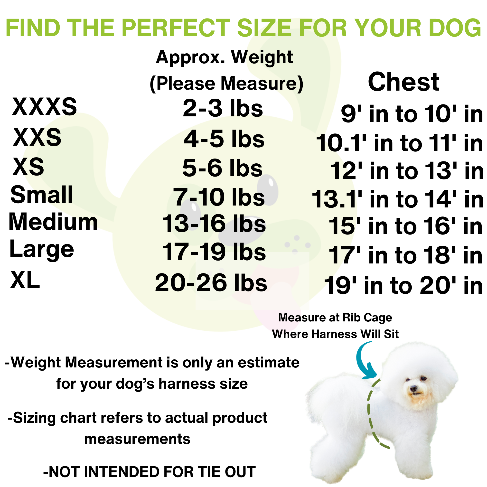EcoBark Step In Dog Harness - Teacup & Small Breeds- Reflective Soft Mesh Harness for Teacup, Small Dogs and Puppies / Yellow Sport