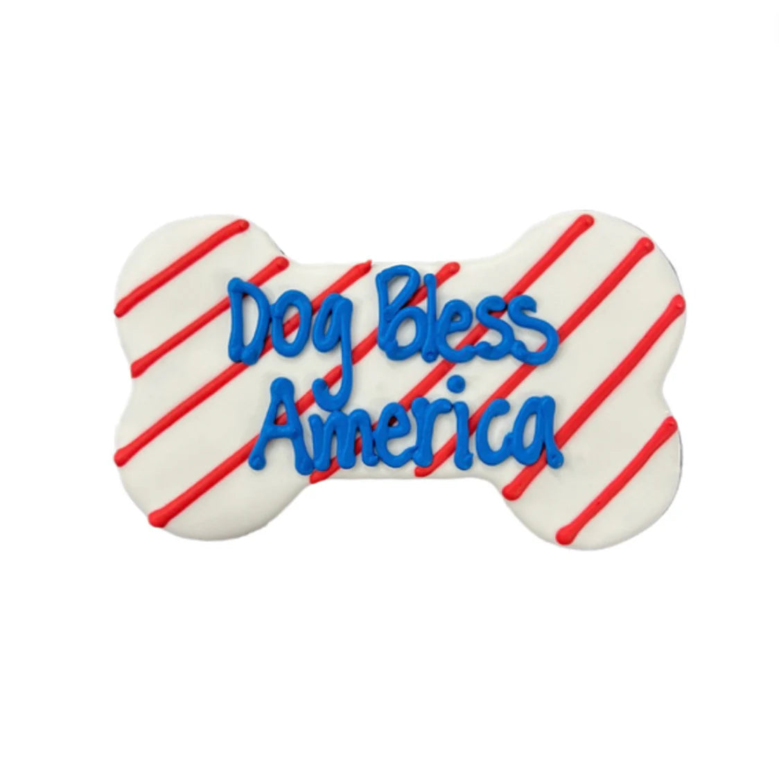 Dog Bless America Dog Bone Treat