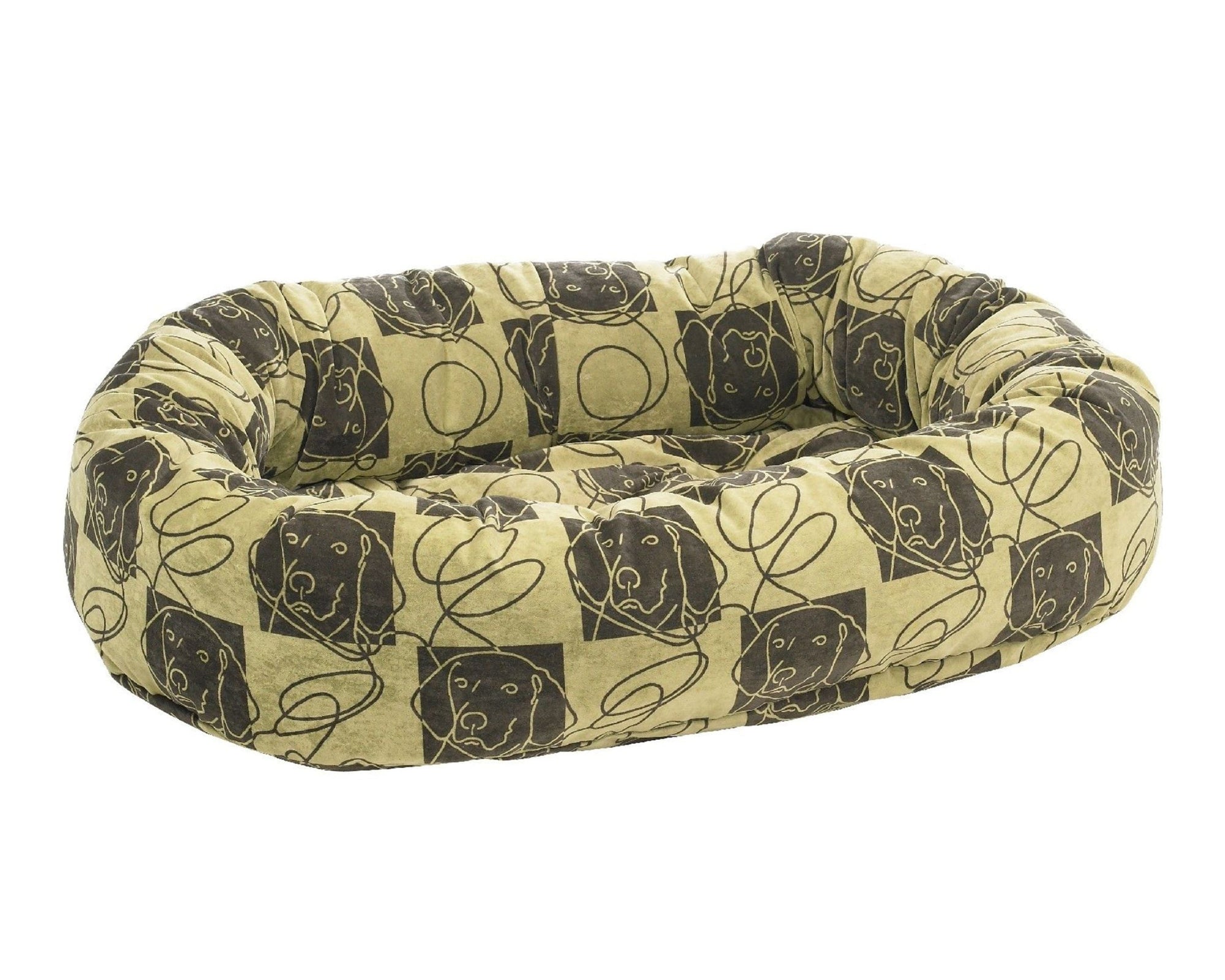 SALE: Bowsers Luxury Calming Donut Dog Bed - Premium Plush Round Bed