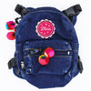 Doggie Denim Backpack Harness Vest - Diva Patches