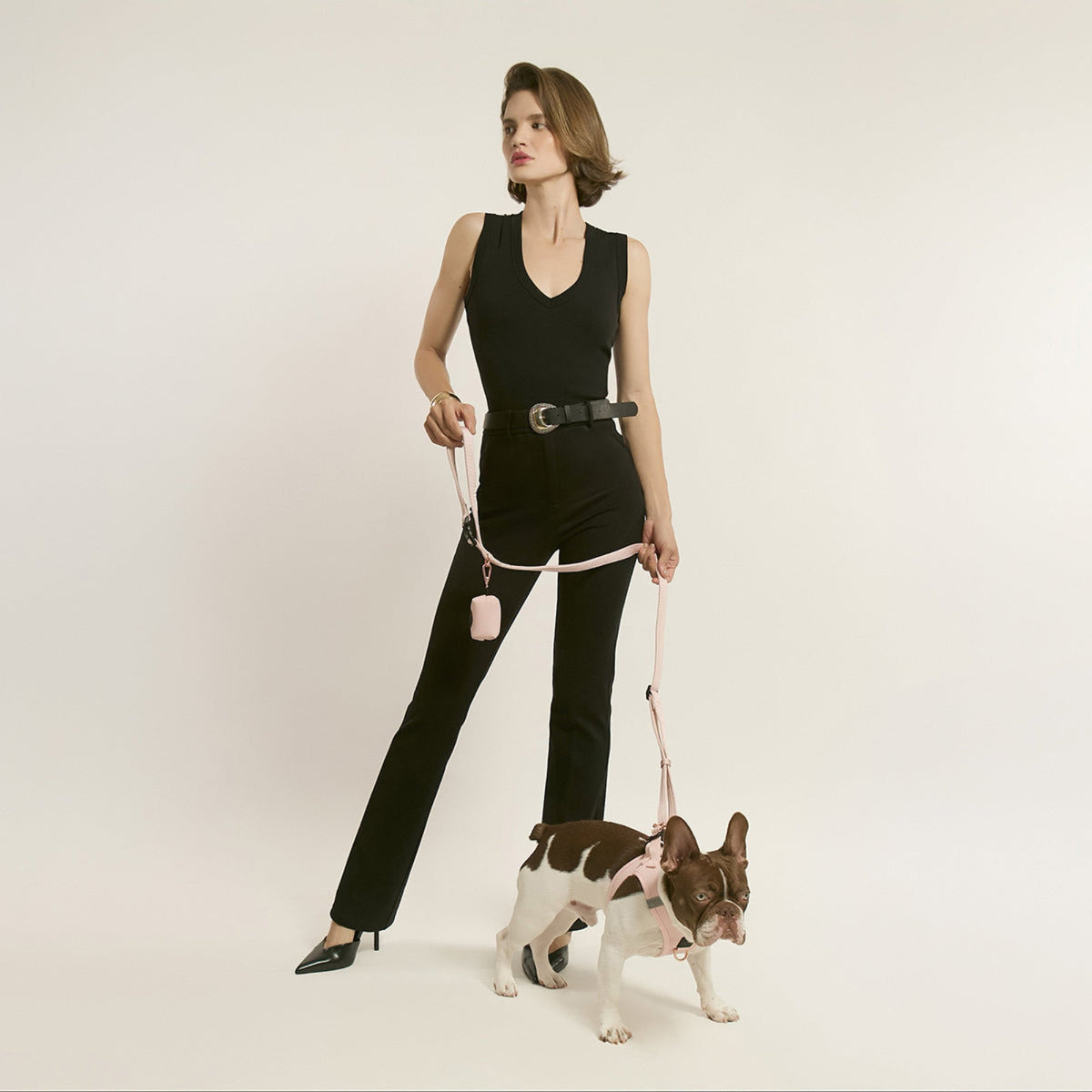 DOGISTRY 3-in-1 City Dog Leash - Blush