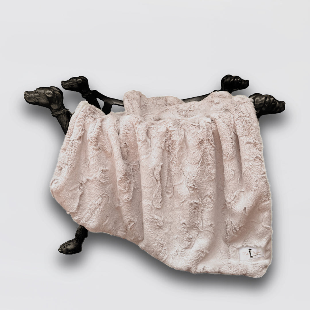 Hello Doggie Dolce Vita Ivory Dog Blanket