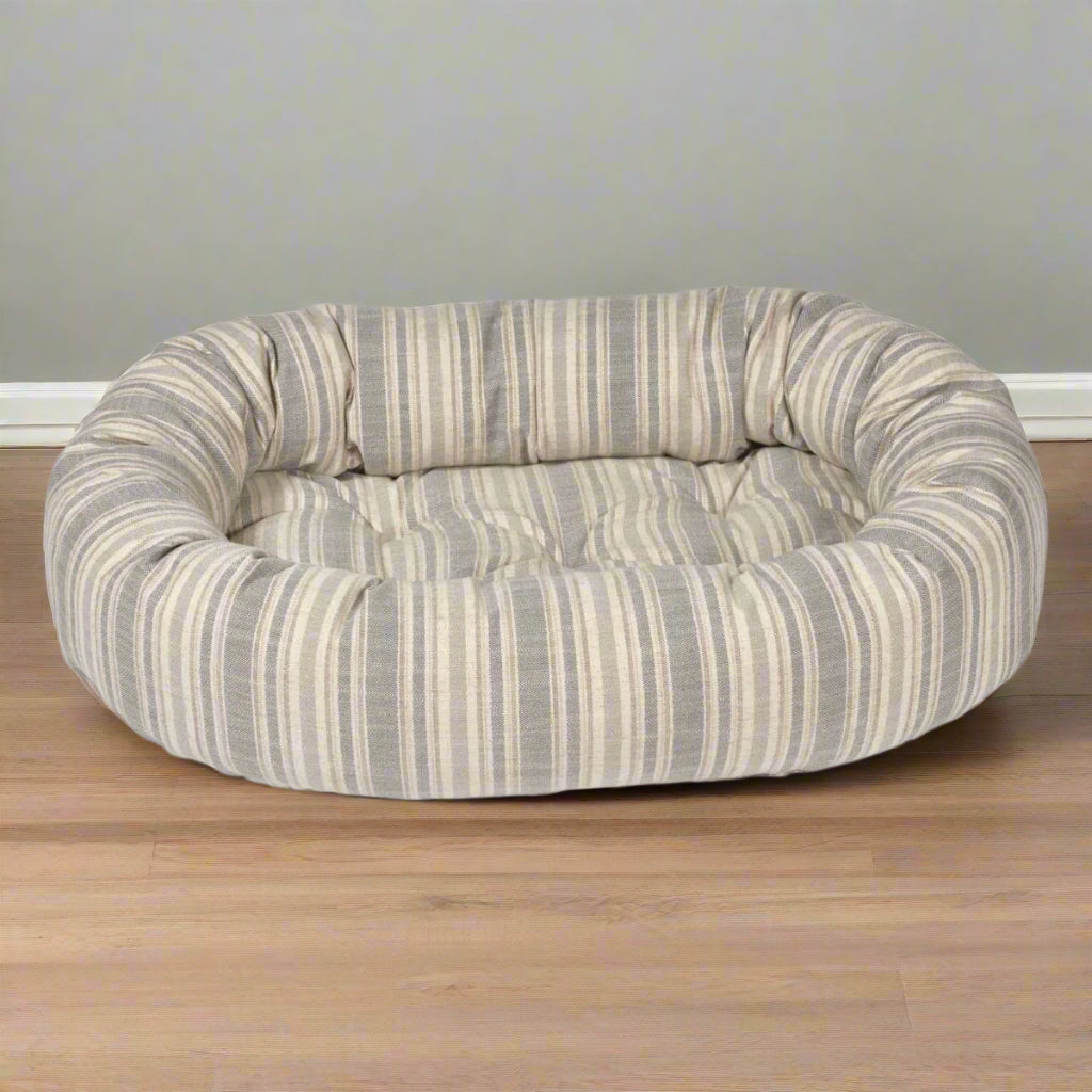 Donut Bed-Harper Stripe