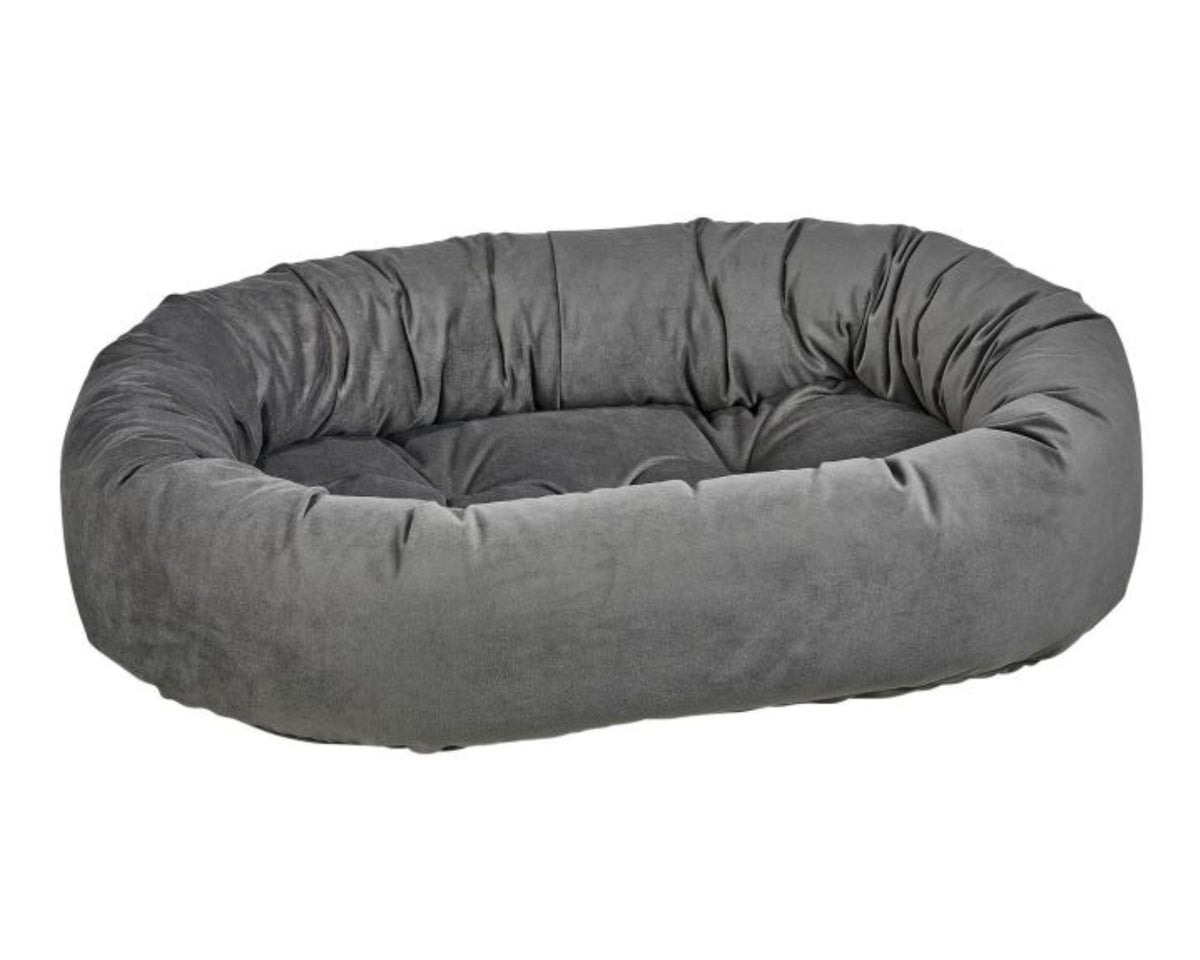 Bowsers Signature Solids Calming Dog Bed Calming Donut Dog Bed - Plush Nesting Comfort for Secure Sleep