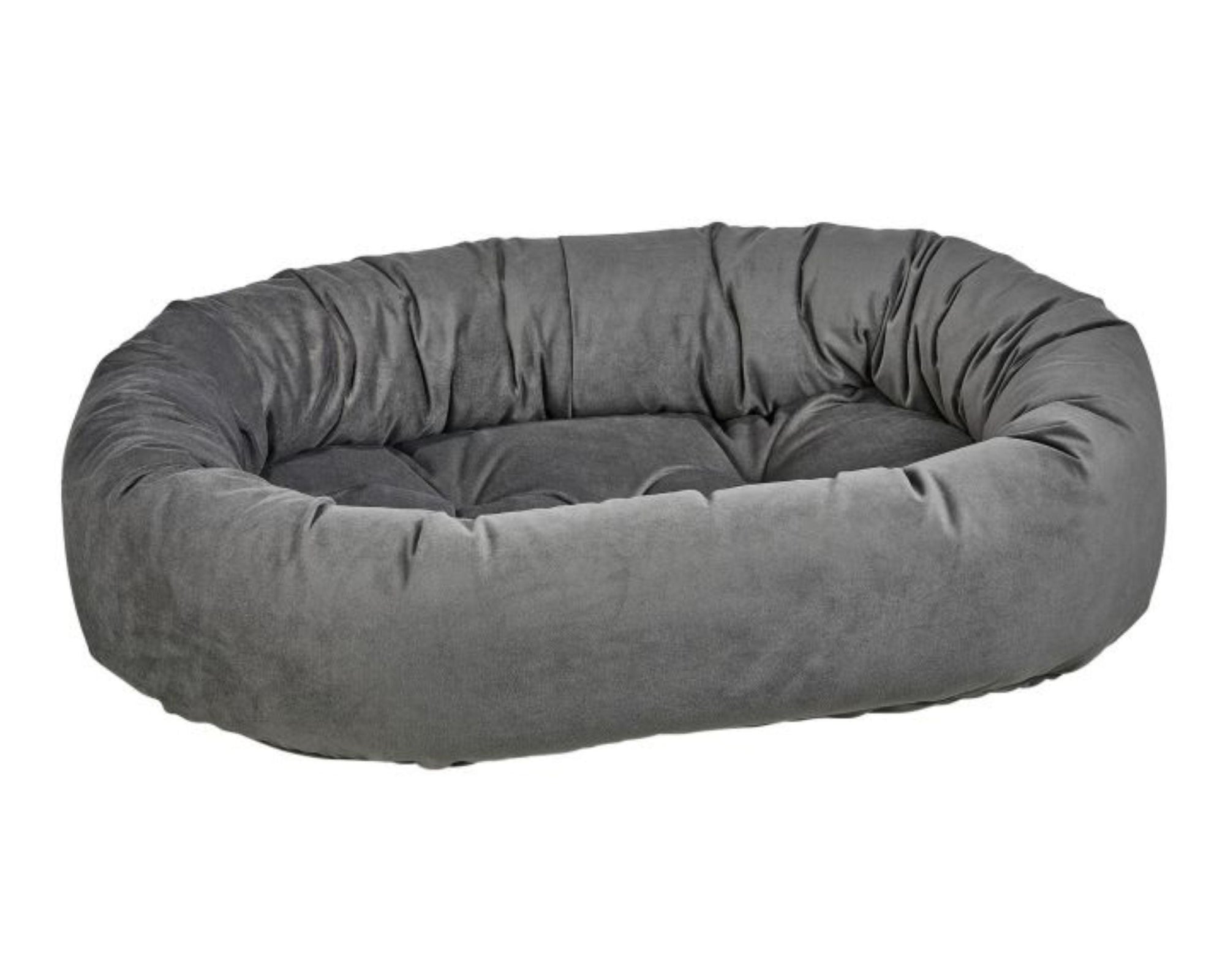 Bowsers Signature Solids Calming Dog Bed Calming Donut Dog Bed - Plush Nesting Comfort for Secure Sleep