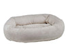 Bowsers Soft Textures Calming Donut Dog Bed – Premium Plush Round Bed