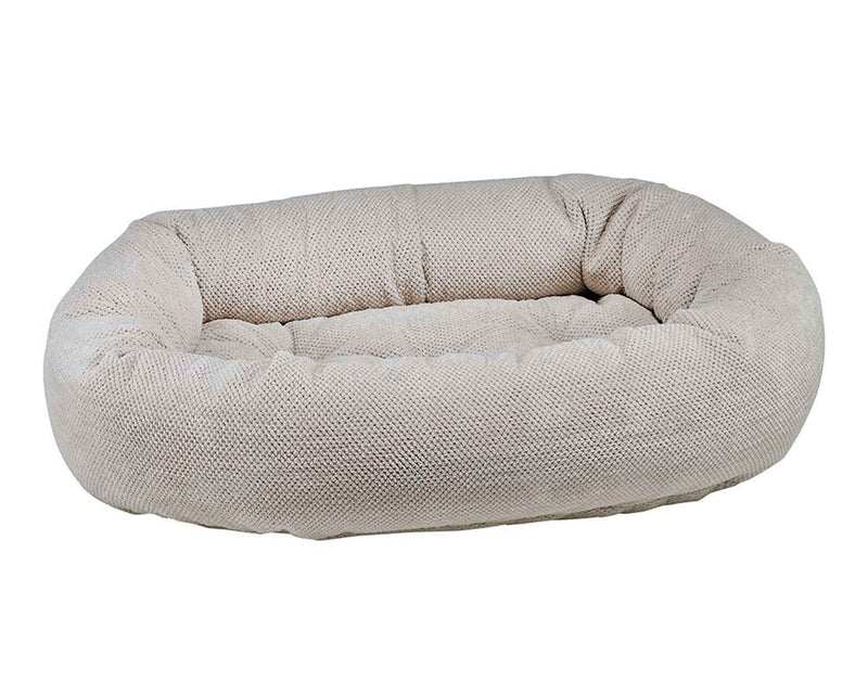 Donut Bed Soft Textures Calming Dog Bed