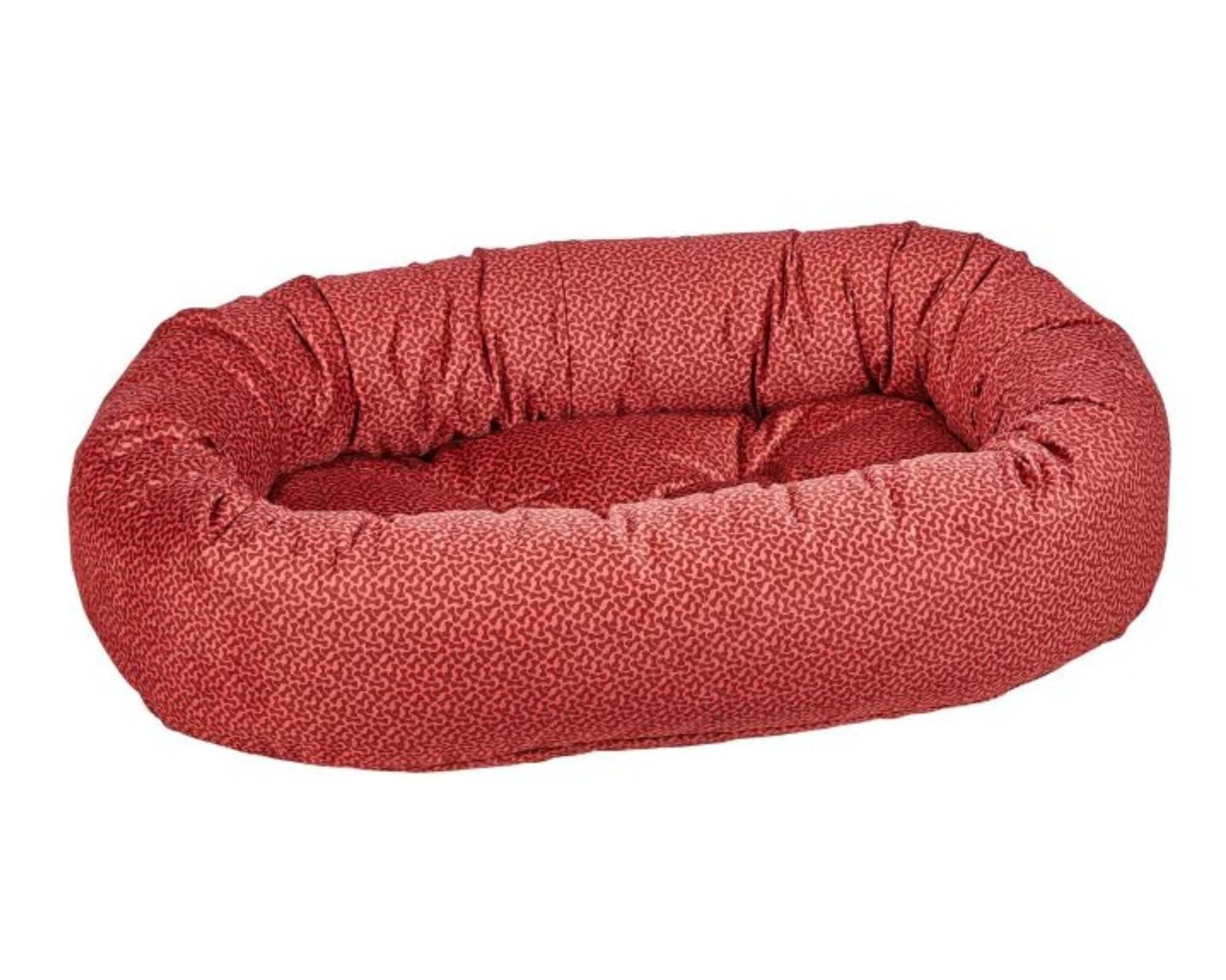 Bowsers Signature Solids Calming Dog Bed Calming Donut Dog Bed - Plush Nesting Comfort for Secure Sleep