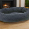 Donut Bed Grey Sheepskin