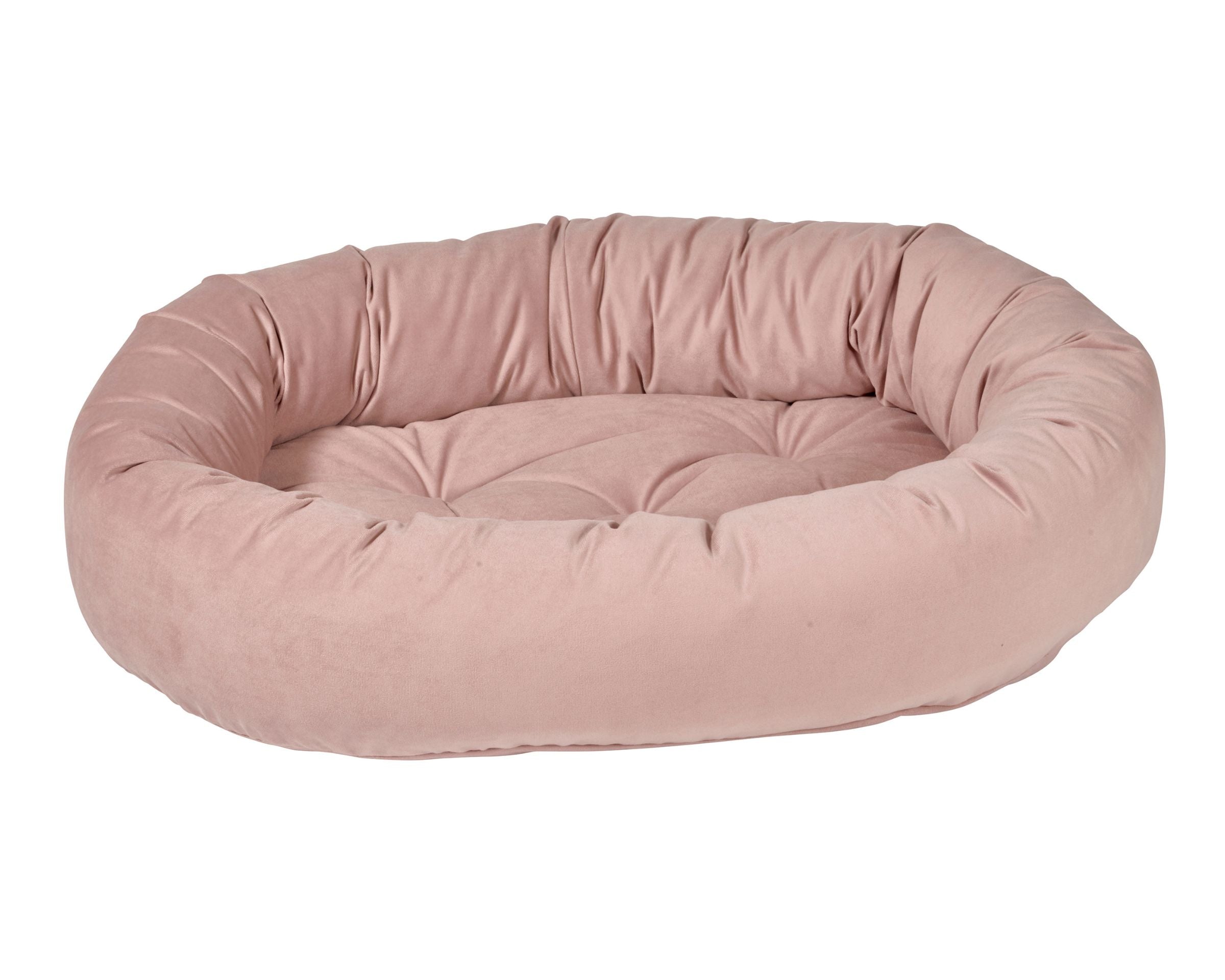 Bowsers Signature Solids Calming Dog Bed Calming Donut Dog Bed – Plush Nesting Comfort for Secure Sleep