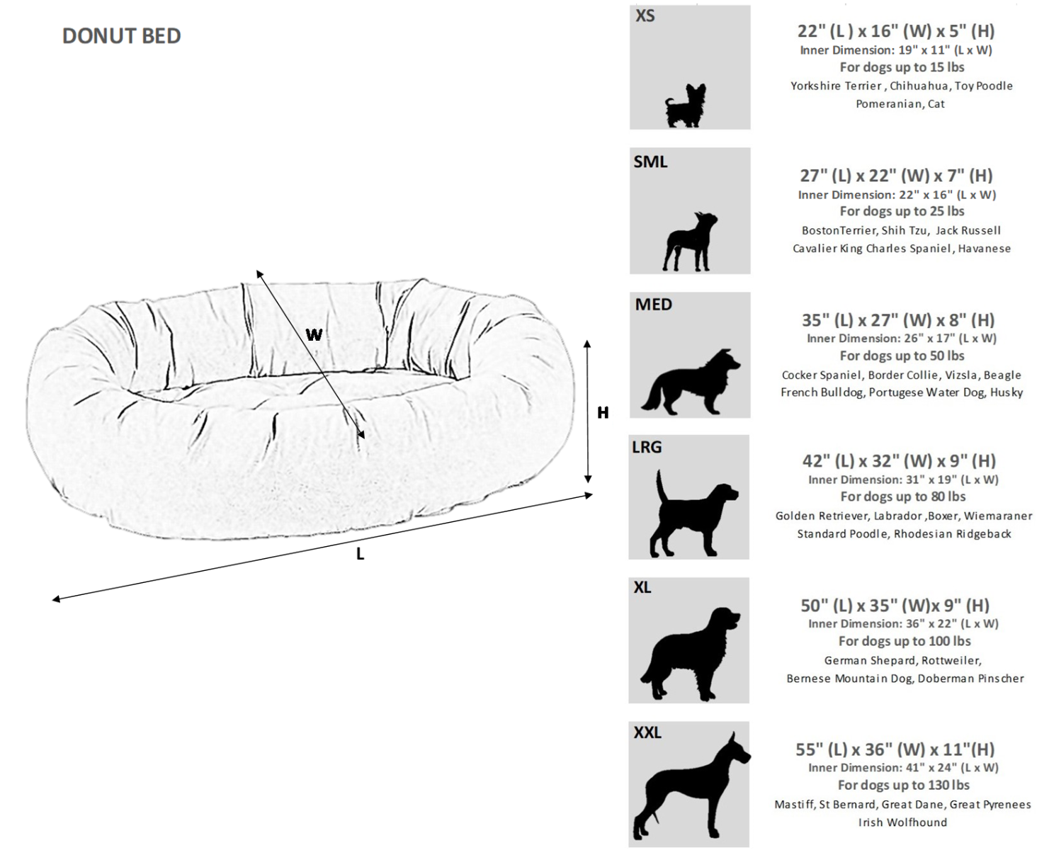 Donut Bed Pink Champagne