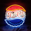 Pepsi-Cola Classic Logo Real Glass Neon Sign