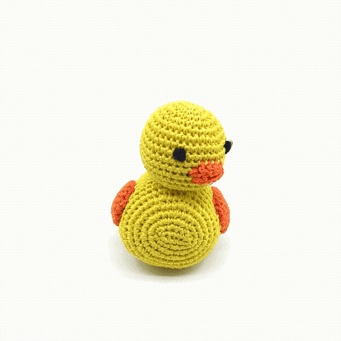 DOGO Duck Crochet Dog Toy