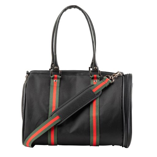Duffel - Black with Stripe by Petote