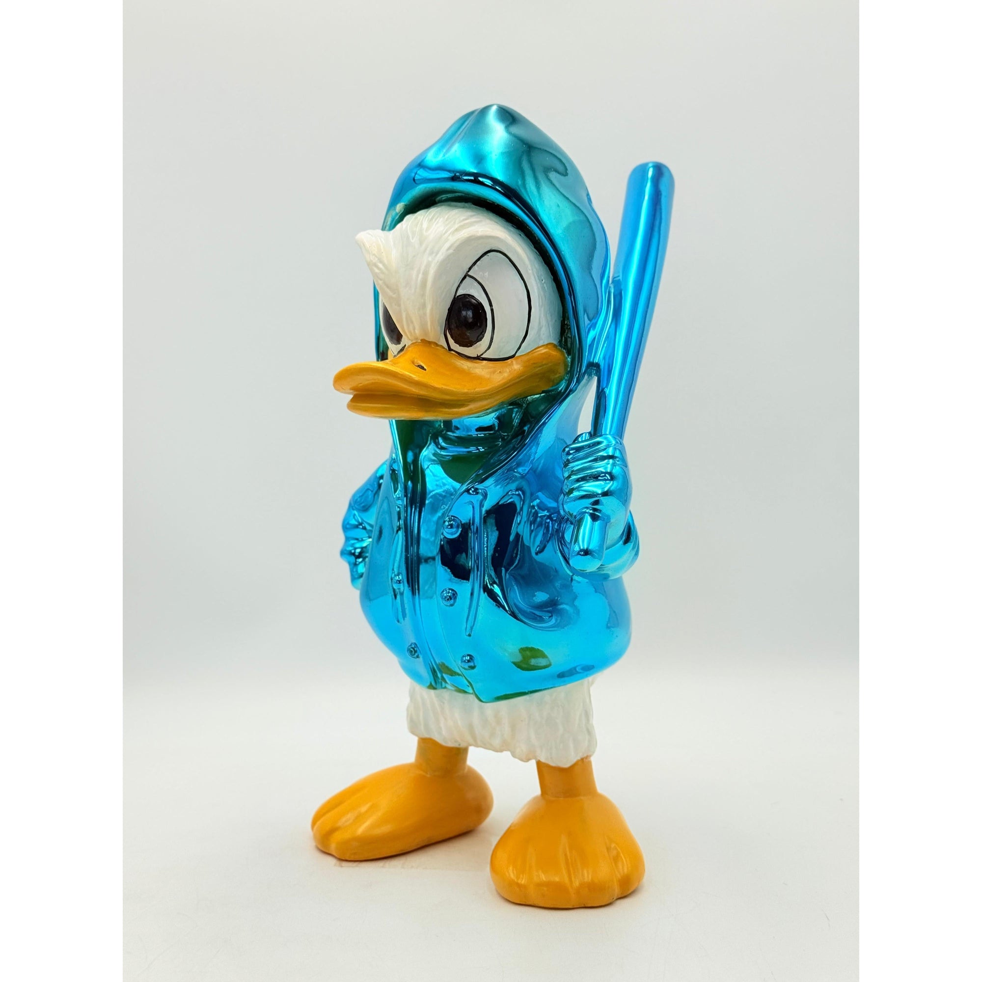 And Iconic Duxx Blue Chrome Sculpture