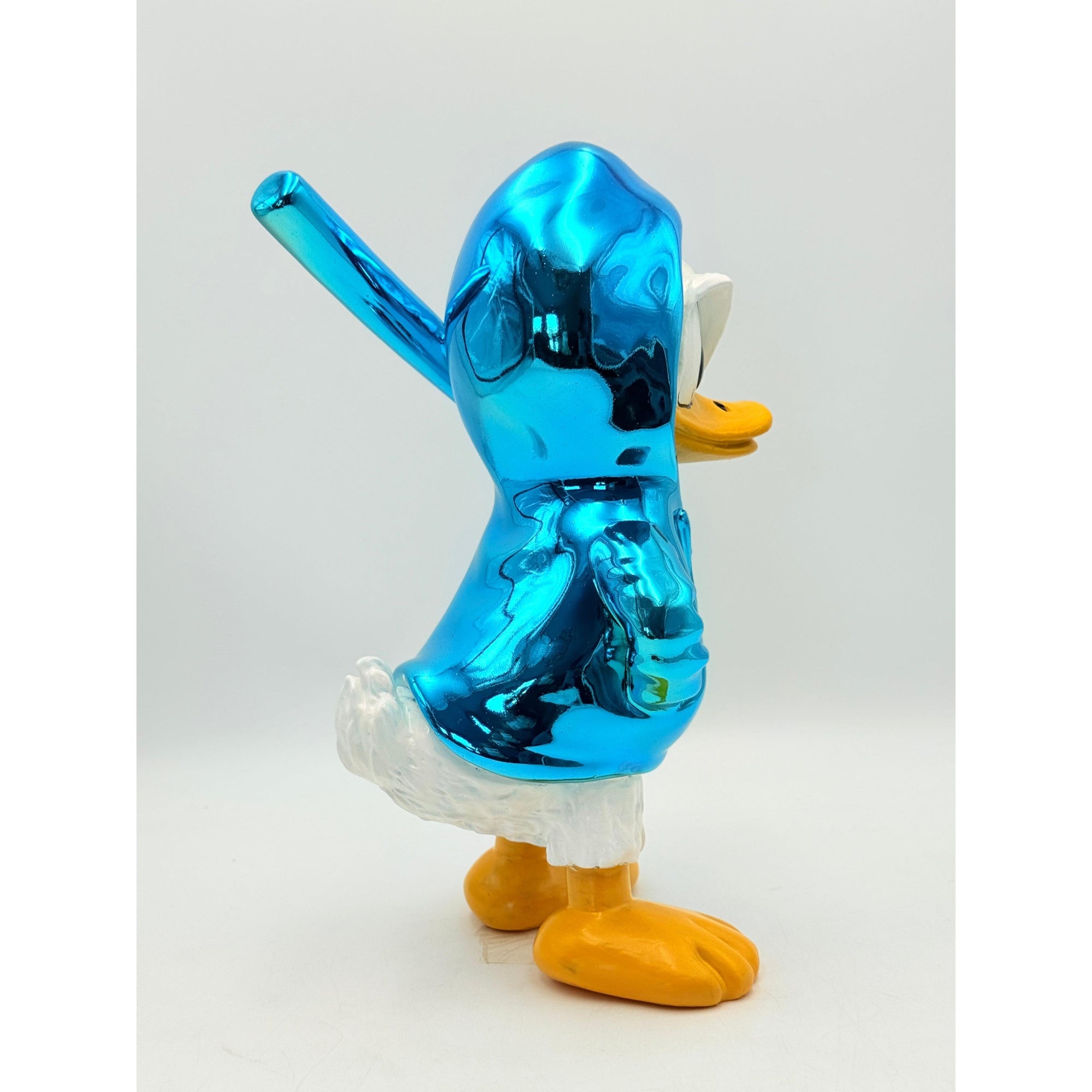 And Iconic Duxx Blue Chrome Sculpture