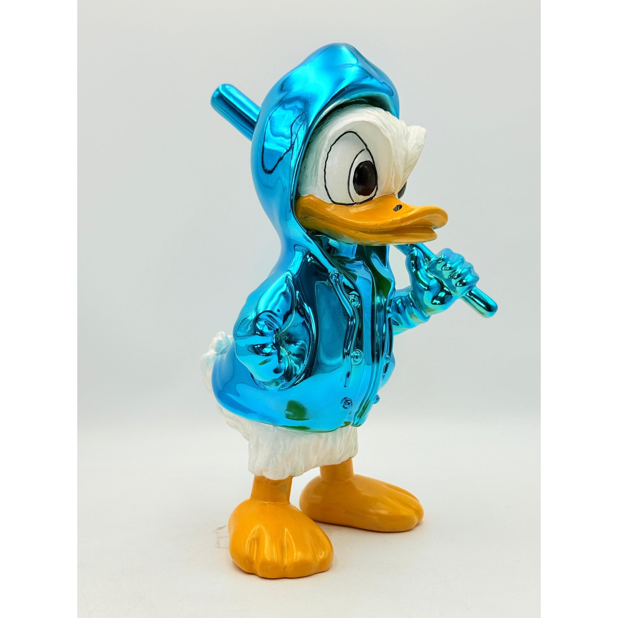And Iconic Duxx Blue Chrome Sculpture