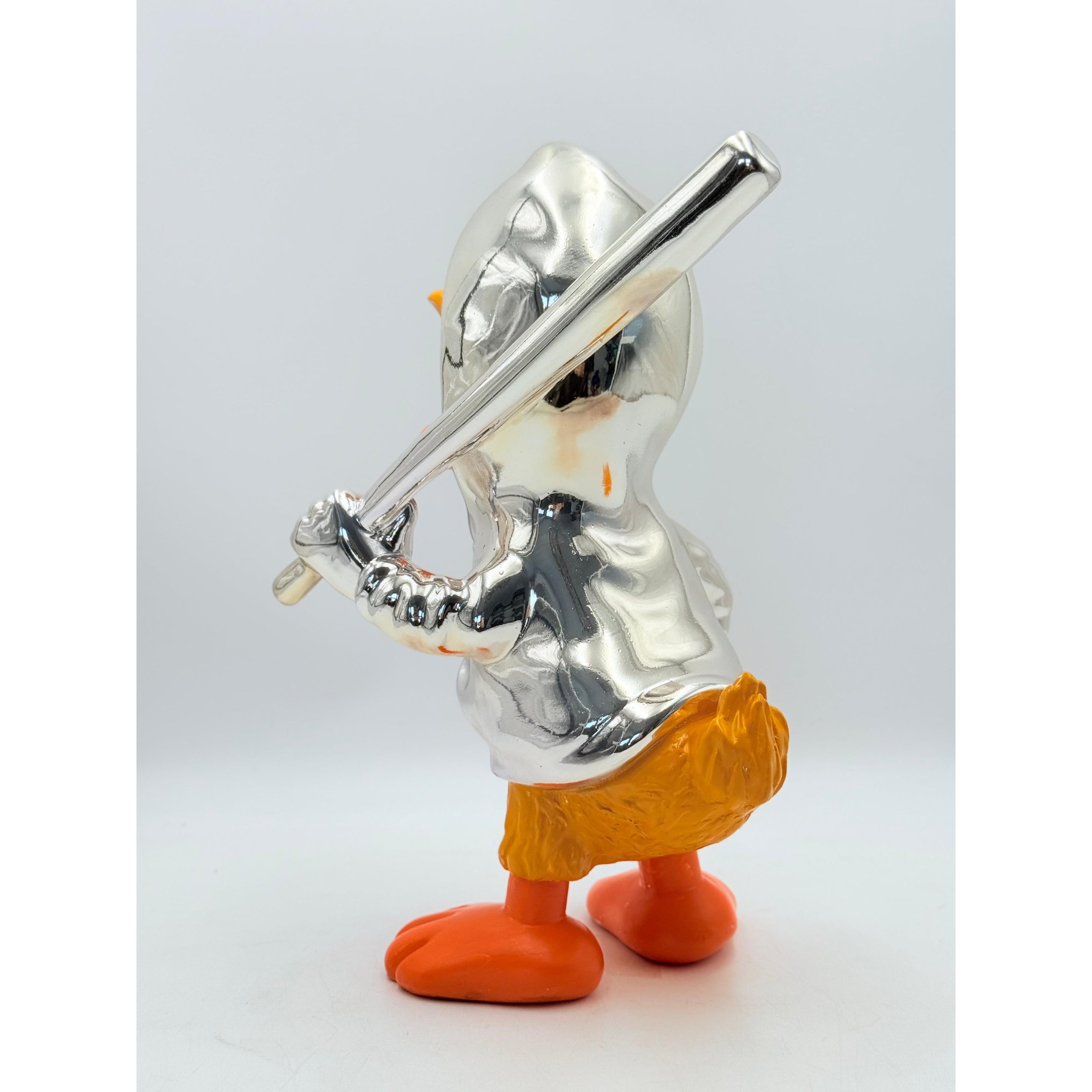 DUXX Sculpture - Silver Chrome Edition Silver; Red Chrome Decor Sculpture image 2 - HT Animal Supply