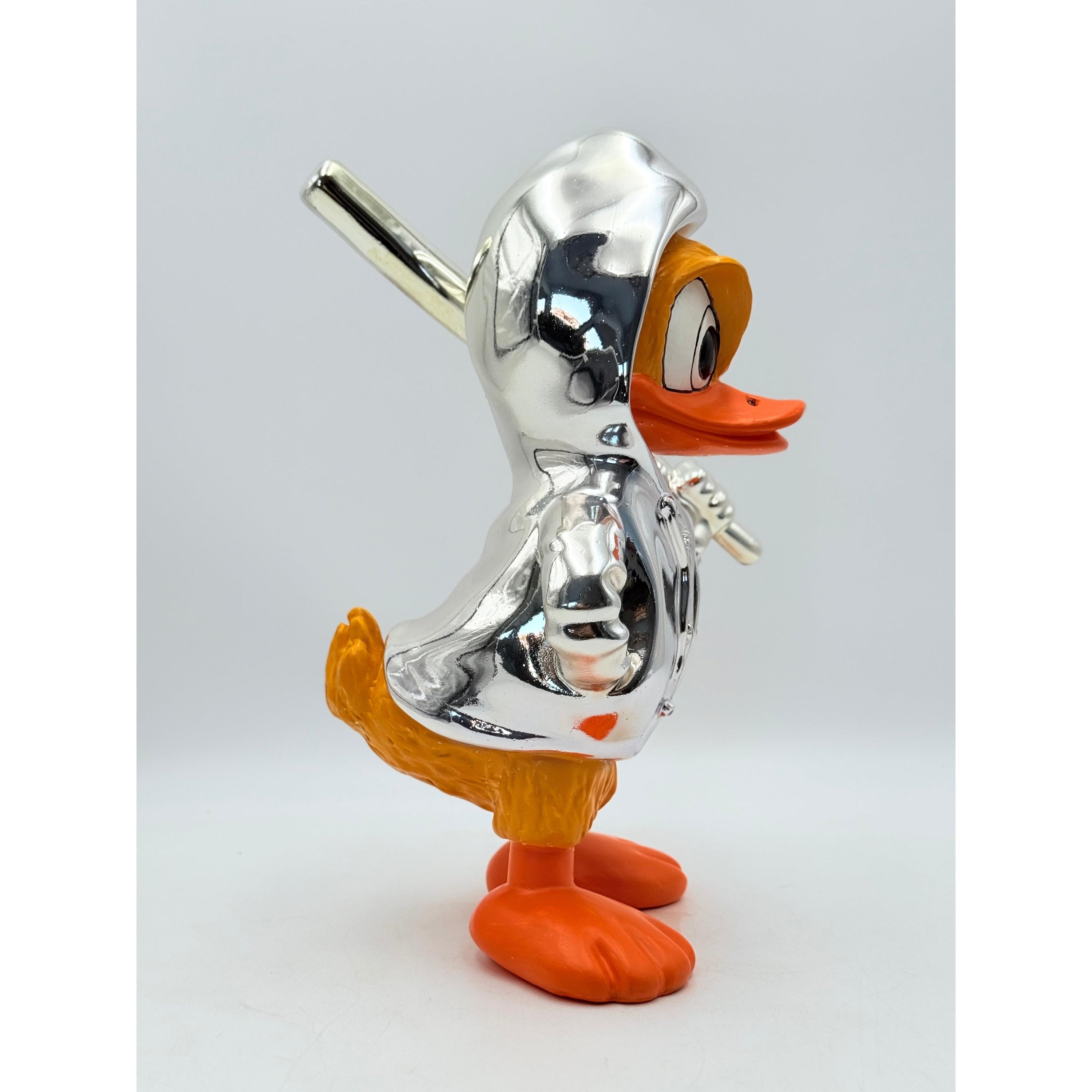 DUXX Sculpture - Silver Chrome Edition Silver; Red Chrome Decor Sculpture image 3 - HT Animal Supply