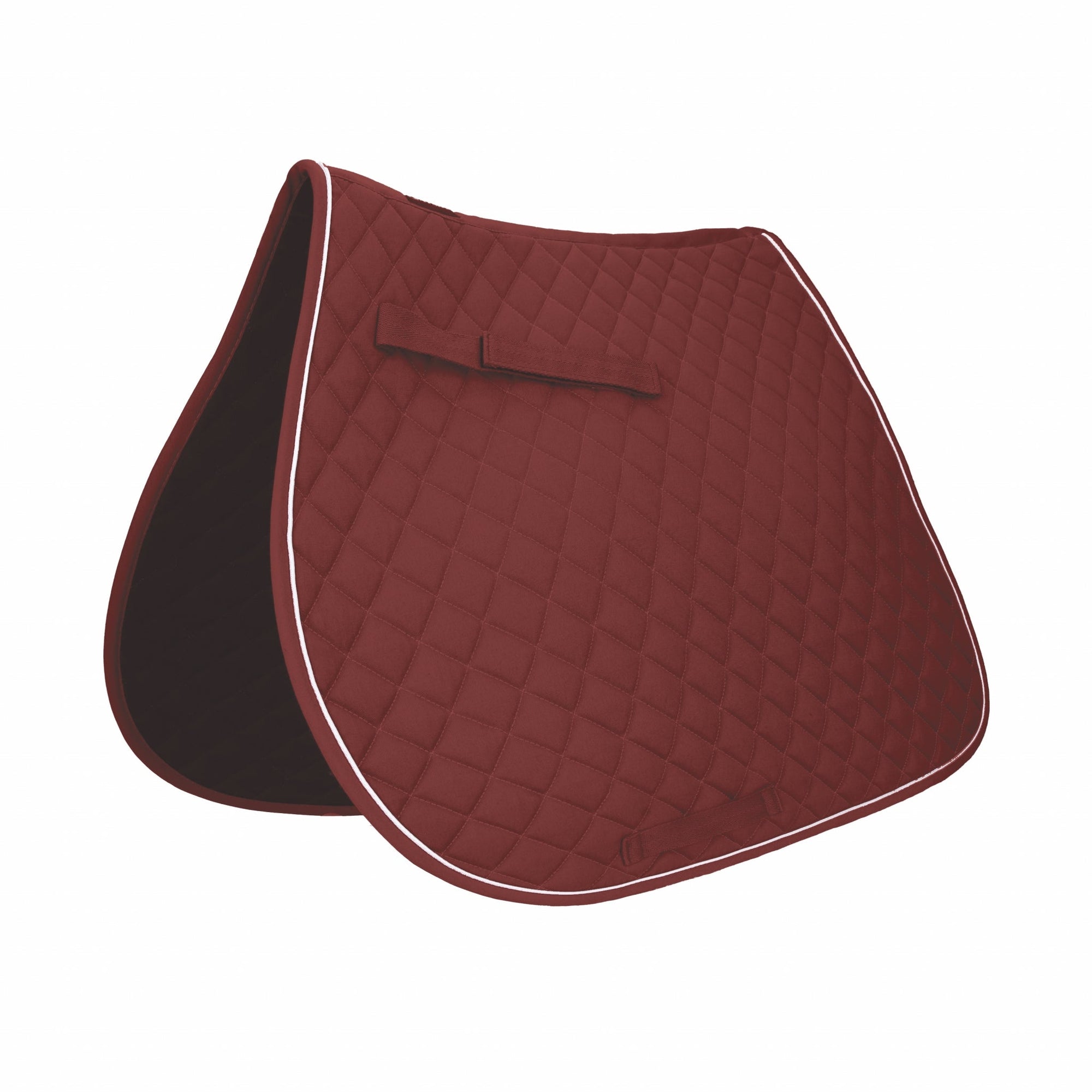 Gatsby Deluxe All-Purpose Saddle Pad with CoolMax - Burgundy