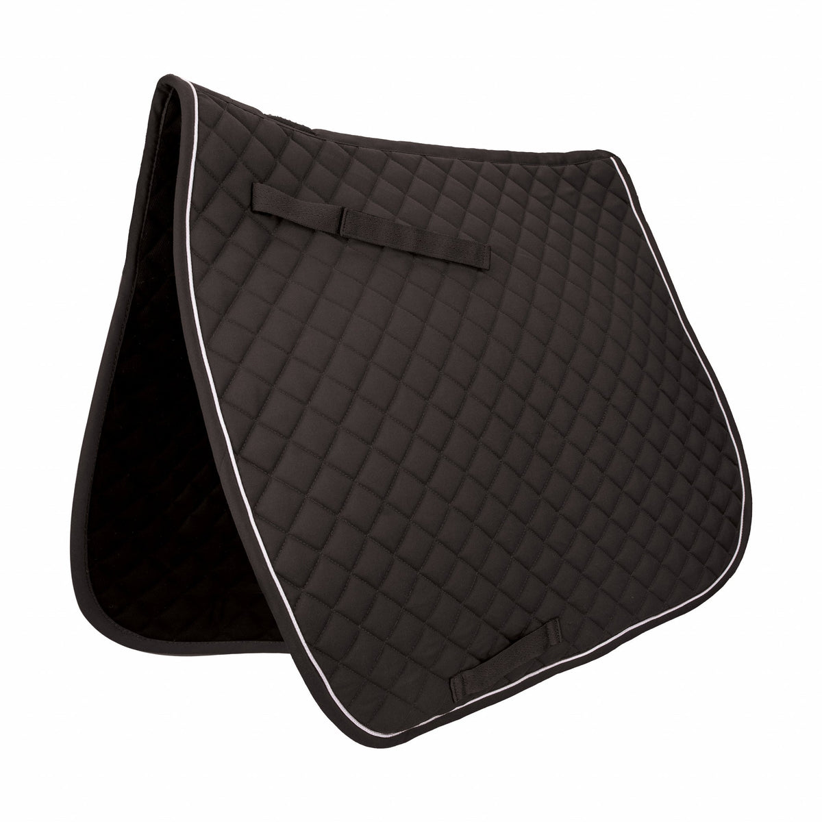 Gatsby Deluxe Dressage Saddle Pad with CoolMax - Black