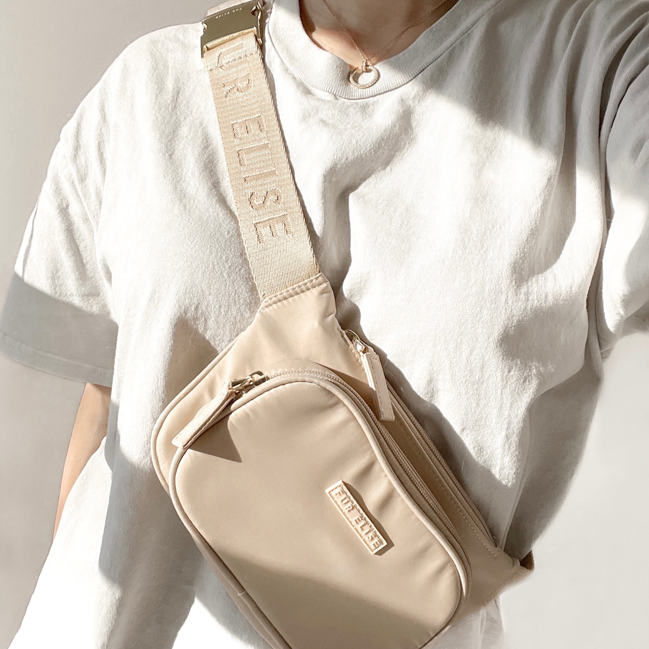 Elise Belt Bag - Sand