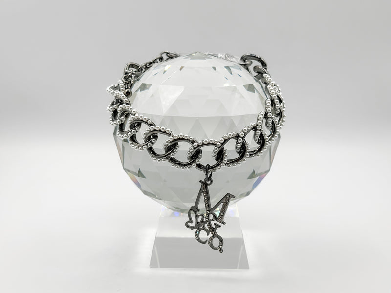 Runway Necklace: Seraphina (Gun Metal Finish)