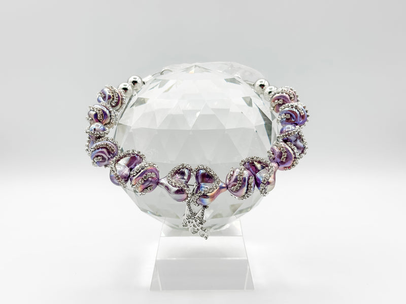 Formal Affair Necklace: Dark Lavender