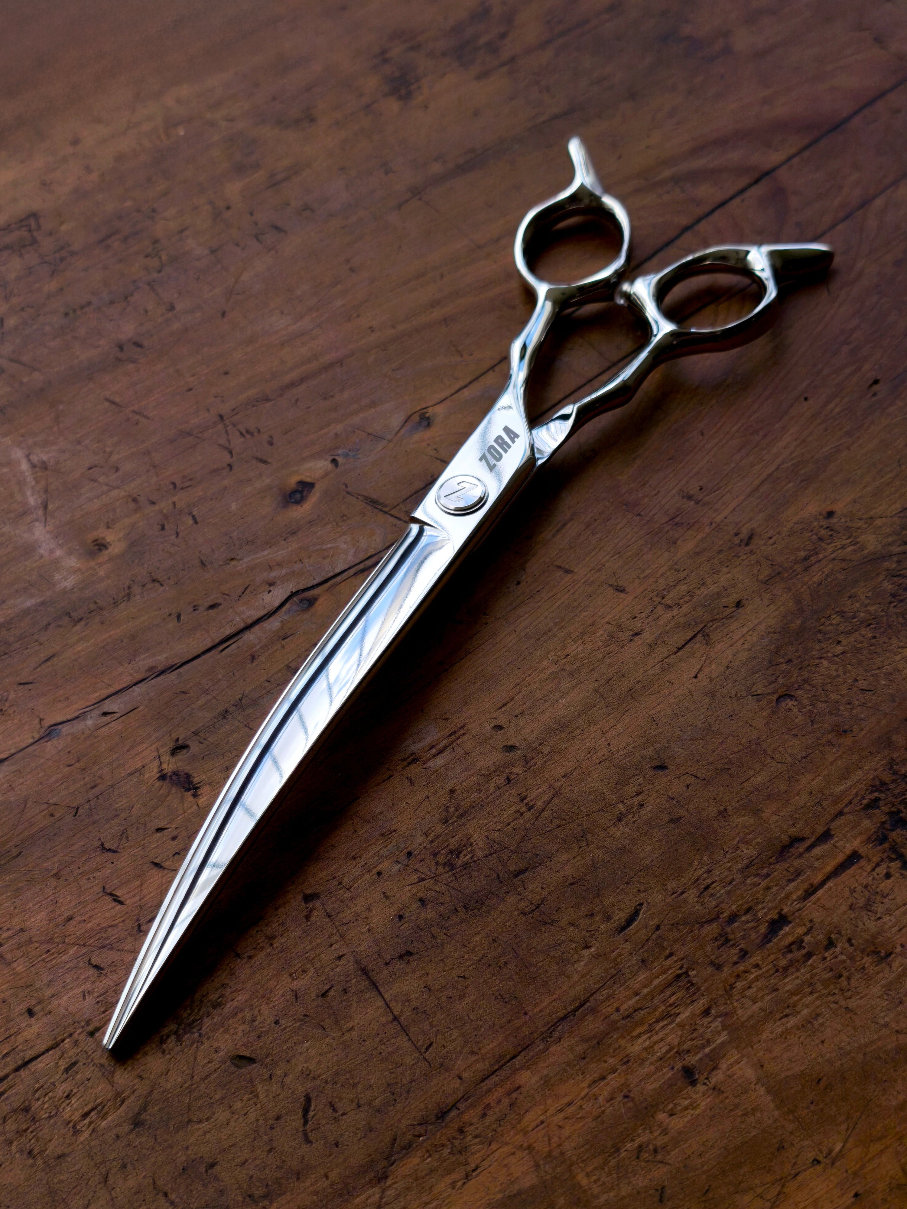 Zora Pet Grooming Curved Shear - Model A-800C | HT Animal Supply