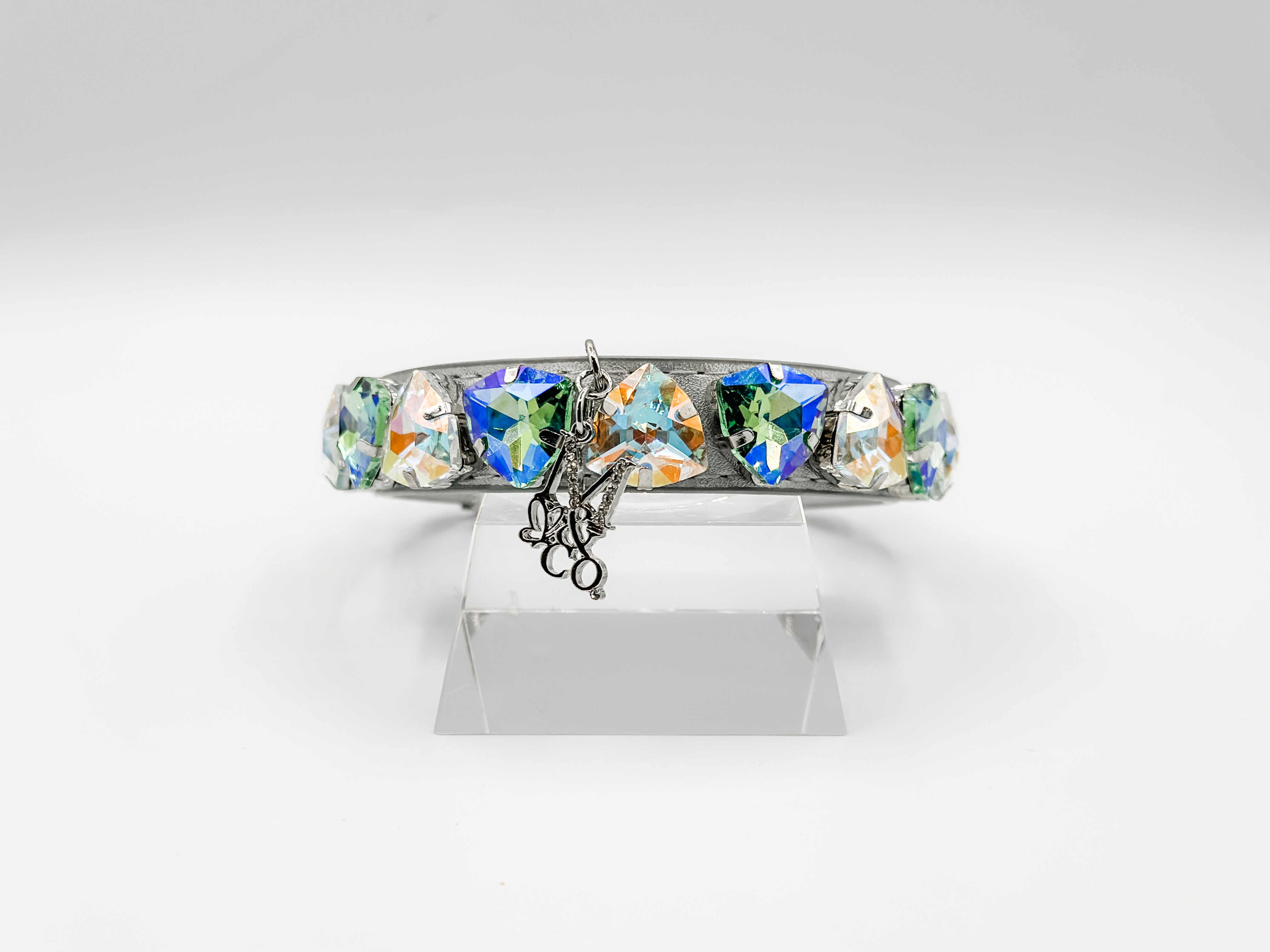 Trillion Gem Necklace: Ocean Love