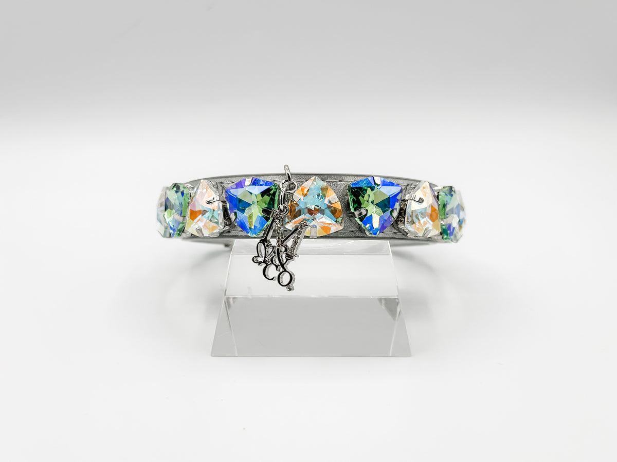 Trillion Gem Necklace: Ocean Love